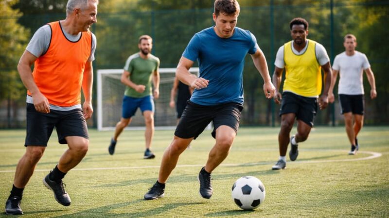 Где найти людей, с которыми можно поиграть в футбол?